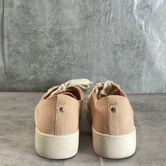 CHARTER CLUB Women's Pink Fabric Linniee Lace-Up Round-Toe Sneakers SZ 7.5 - Picture 6 of 8